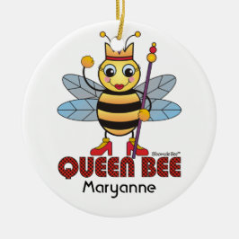 女王バチのオーナメント セラミックオーナメント