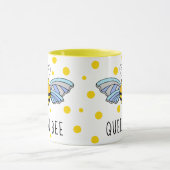 女王バチのコーヒー マグカップ (中央)