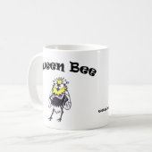 女王バチのマグ コーヒーマグカップ (正面左)