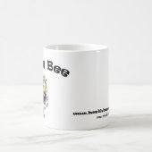 女王バチのマグ コーヒーマグカップ (中央)