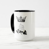 女王バチのマグ マグカップ (正面左)