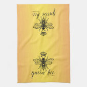 女王バチの動揺してな台所タオル キッチンタオル (縦)