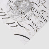 女王バチの原稿のDecoupageの花のティッシュペーパー 薄葉紙 (詳細)