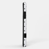 女王バチの水玉模様のパーソナライズな箱 Case-Mate iPhoneケース (裏面/右)