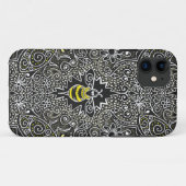 女王バチの線条細工のiPhoneかiPadの場合 Case-Mate iPhoneケース (裏面(横))