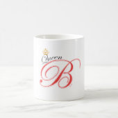 女王バチの金ゴールドの王冠のマグ コーヒーマグカップ (中央)