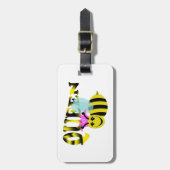 女王バチ ラゲッジタグ (正面縦)