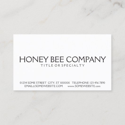 女王バチ 名刺 (裏面)