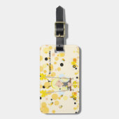 女王バチ、荷物のラベル ラゲッジタグ (正面縦)