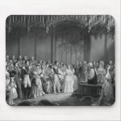 女王ビクトリアおよびアルバート王子の結婚 マウスパッド (正面)