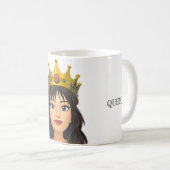 女王マグ コーヒーマグカップ (正面右)