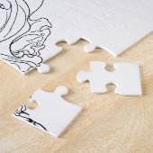 女王マブ・フェアリー、妖精の女王 ジグソーパズル (側面)