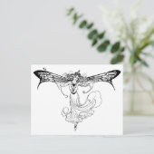 女王マブ・フェアリー、妖精の女王 ポストカード (スタンド正面)