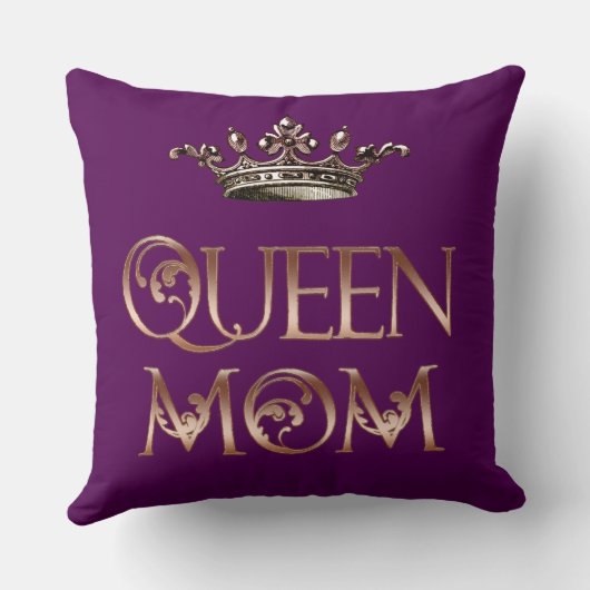 女王ママ クッション (裏面)