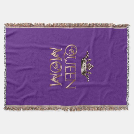 女王ママ スローブランケット (正面)