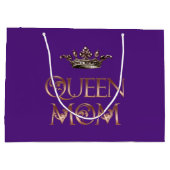 女王ママ ラージペーパーバッグ (裏面)