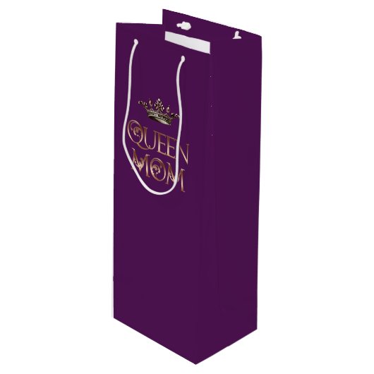 女王ママ ワインギフトバッグ (正面アングル)