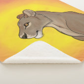 女王ライオネス シェルパブランケット (3/4)