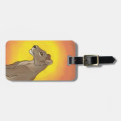 女王ライオネス ラゲッジタグ (正面横)