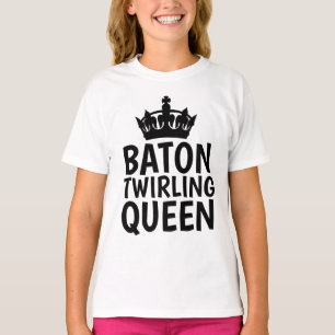 女王女のTシャツをバトンが回す Tシャツ
