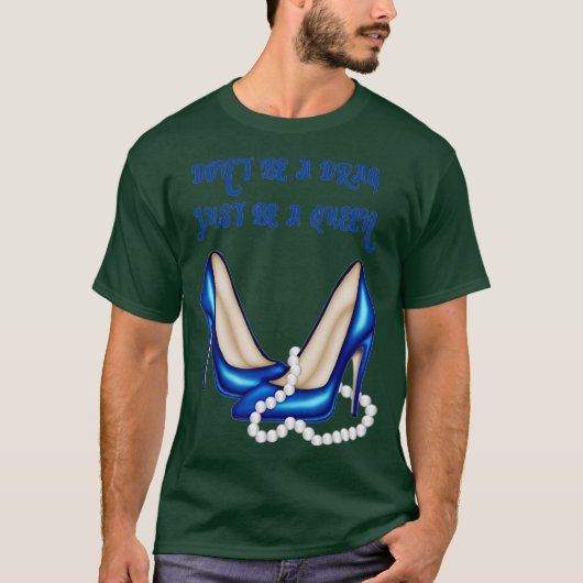 女王様のドラッグじゃない Tシャツ (正面)