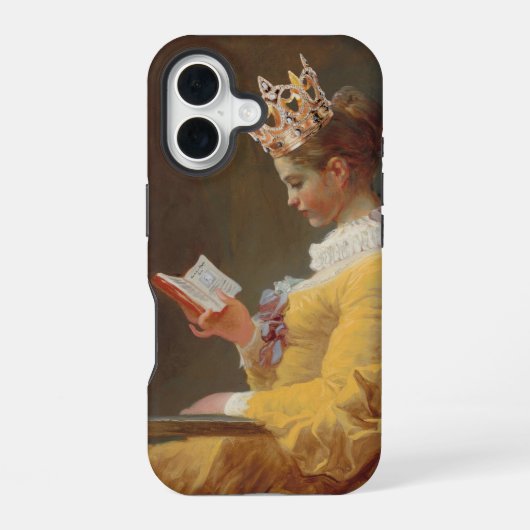 女王様の心得 iPhone 16ケース (裏面)