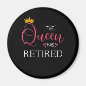 女王様は女退職した性に対する退職金を持っている マグネット (正面)