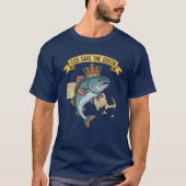 女王様を救えタラ Tシャツ (正面)