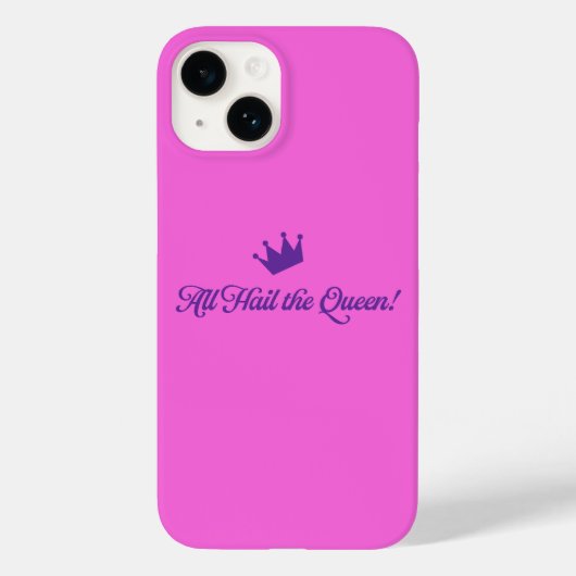 女王様万歳! スマホケース Case-Mate iPhoneケース (裏面)