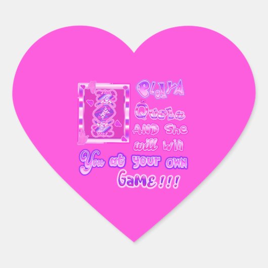 女王様 ハートシール (正面)