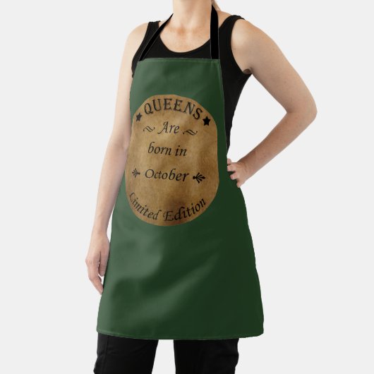 女王生まれは十月 エプロン (インサイチュ)