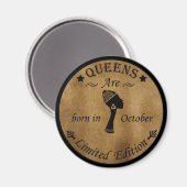 女王生まれは十月 マグネット (正面/裏面)