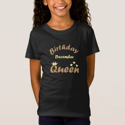 女王生まれは十月 Tシャツ (正面)