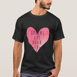 女王生まれは4月 Tシャツ