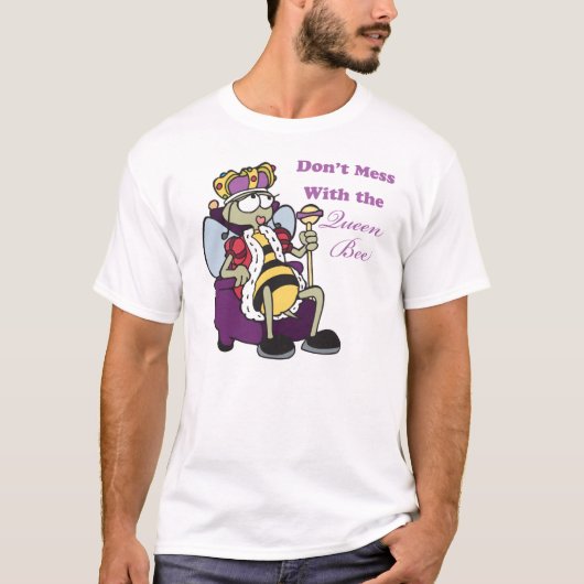 女王蜂に手を出すな Tシャツ (正面)