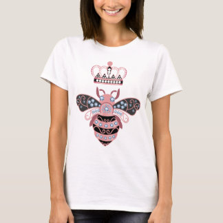 女王蜂のクラウン Tシャツ