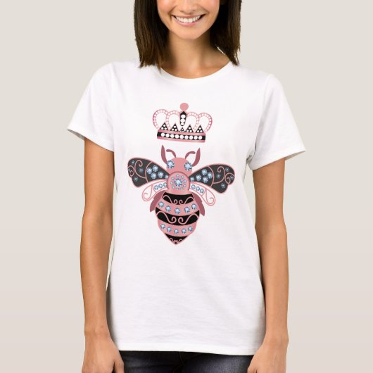 女王蜂のクラウン Tシャツ (正面)
