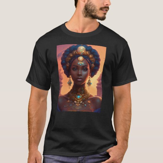 女王陛下の夕日 Tシャツ (正面)