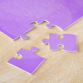 女王陛下：夢のような紫の輝きの雄鶏 ジグソーパズル (側面)