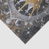 女王陛下、華麗なるゴールドとシルバー 薄葉紙 (詳細)