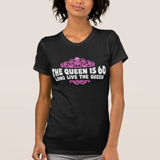 女王60歳 Tシャツ (正面)