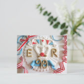 女王90歳の誕生日ポストカード ポストカード (スタンド正面)