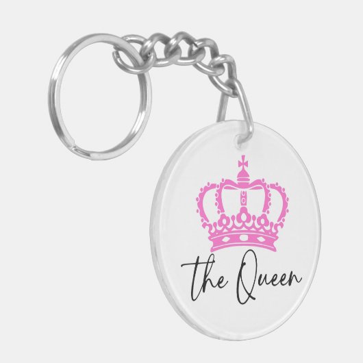 女王 キーホルダー (正面左)
