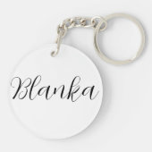 女王 キーホルダー (裏面)