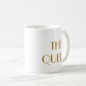 女王 コーヒーマグカップ (正面右)