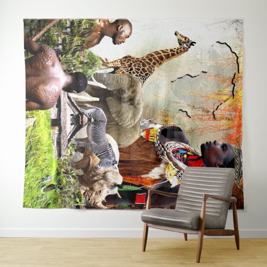 女王 タペストリー (インサイチュ(横))