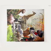 女王 タペストリー (正面(横))