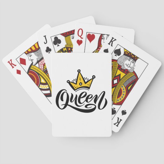 女王 トランプ (裏面)