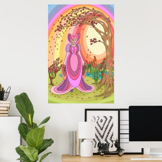 女王 ポスター (ホームオフィス)