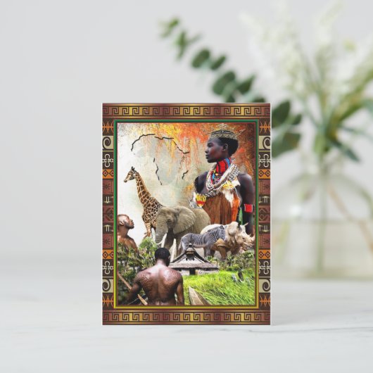 女王 ポストカード (スタンド正面)